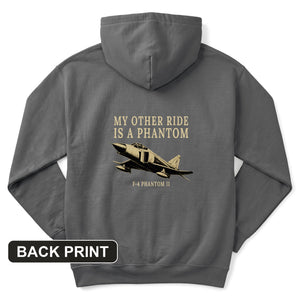 F-4 Phantom Back Print Hoodie