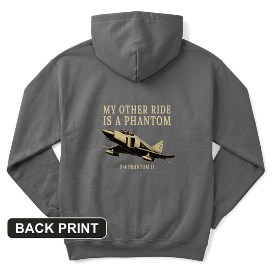 F-4 Phantom Back Print Hoodie