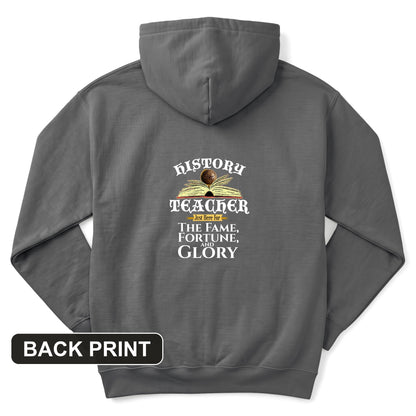 Fame Fortune Glory Back Print Hoodie