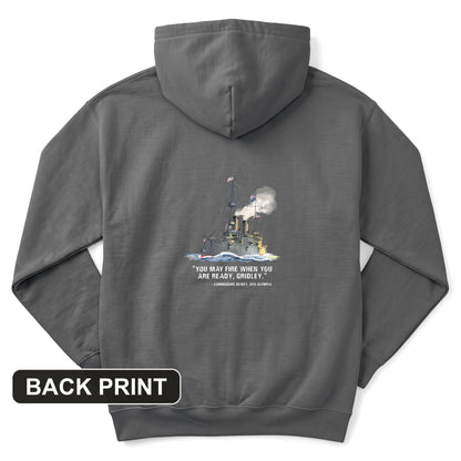Fire When Ready Back Print Hoodie
