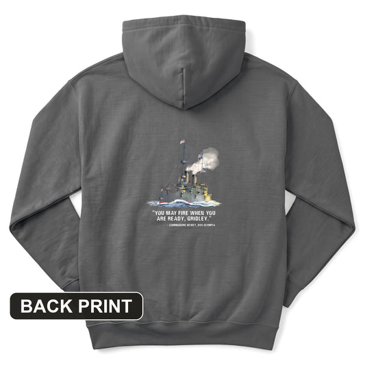 Fire When Ready Back Print Hoodie
