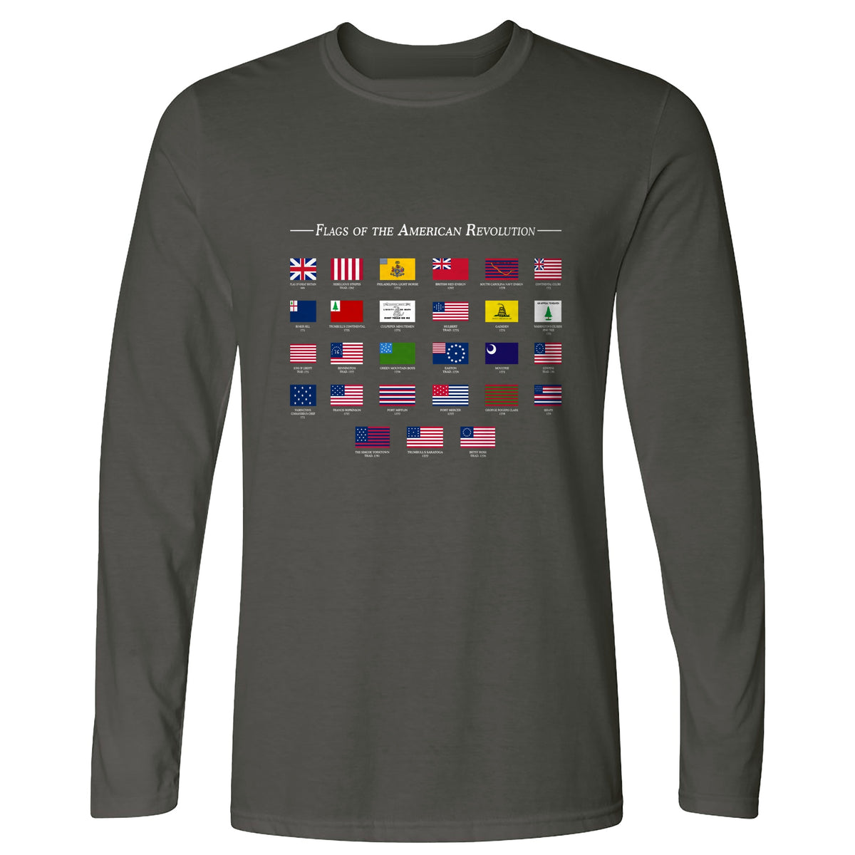 Flags Of The Revolution Long Sleeve T-Shirt