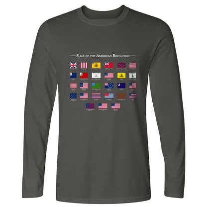 Flags Of The Revolution Long Sleeve T-Shirt