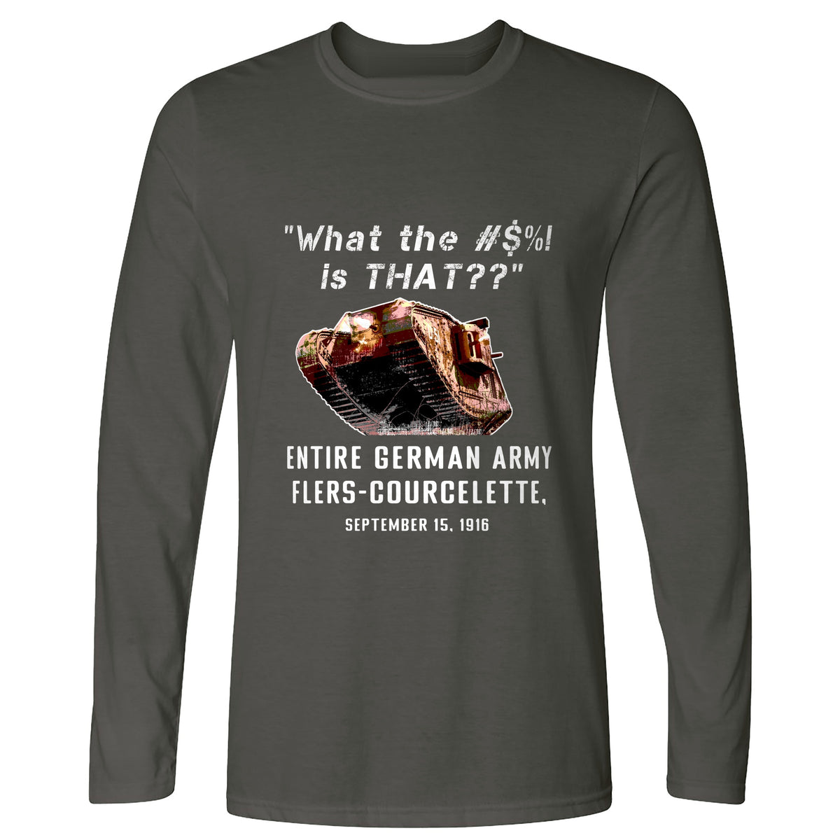 Flers-Courcelette 1916 Long Sleeve T-Shirt