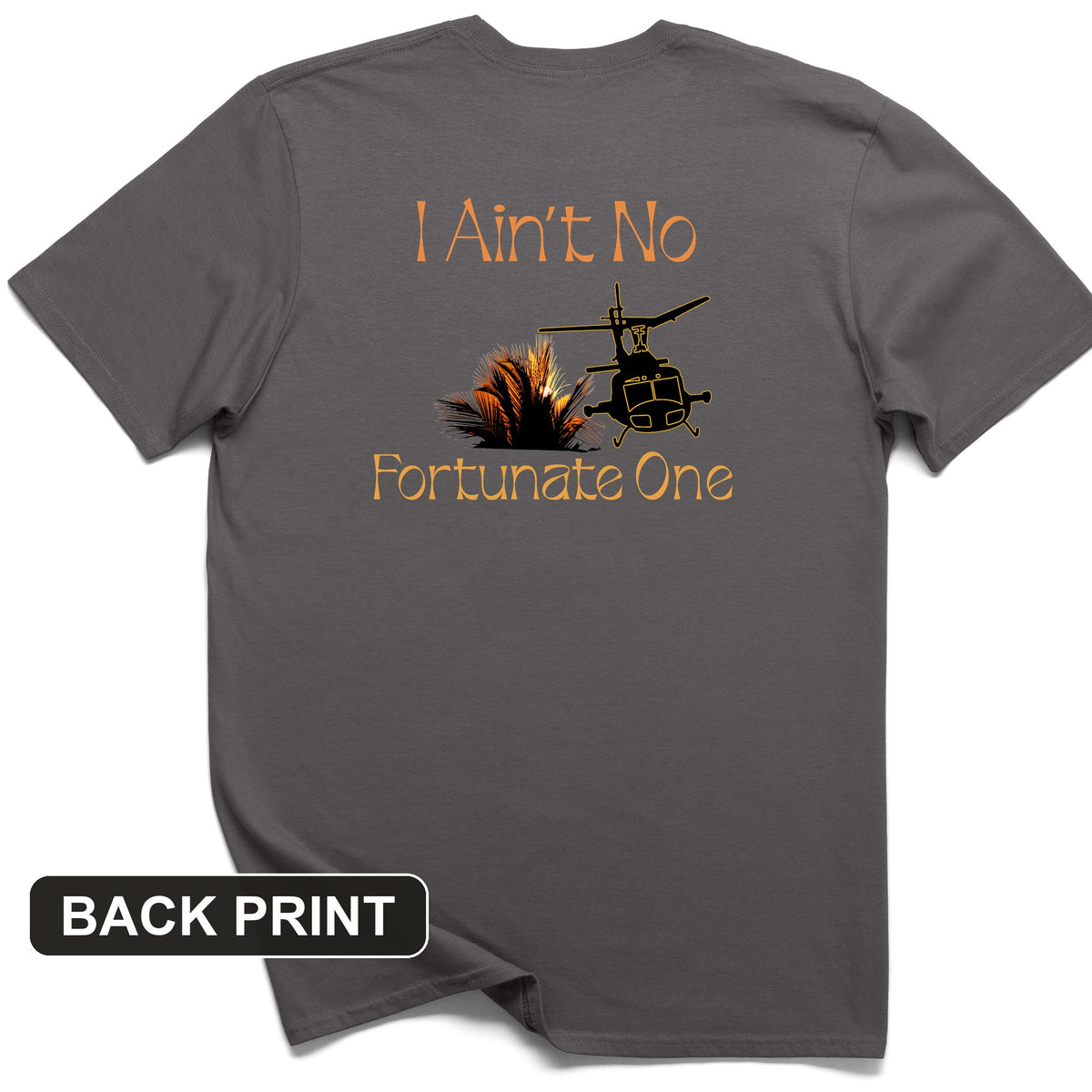 Fortunate Son Back Print T-Shirt