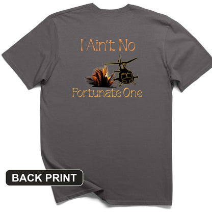 Fortunate Son Back Print T-Shirt