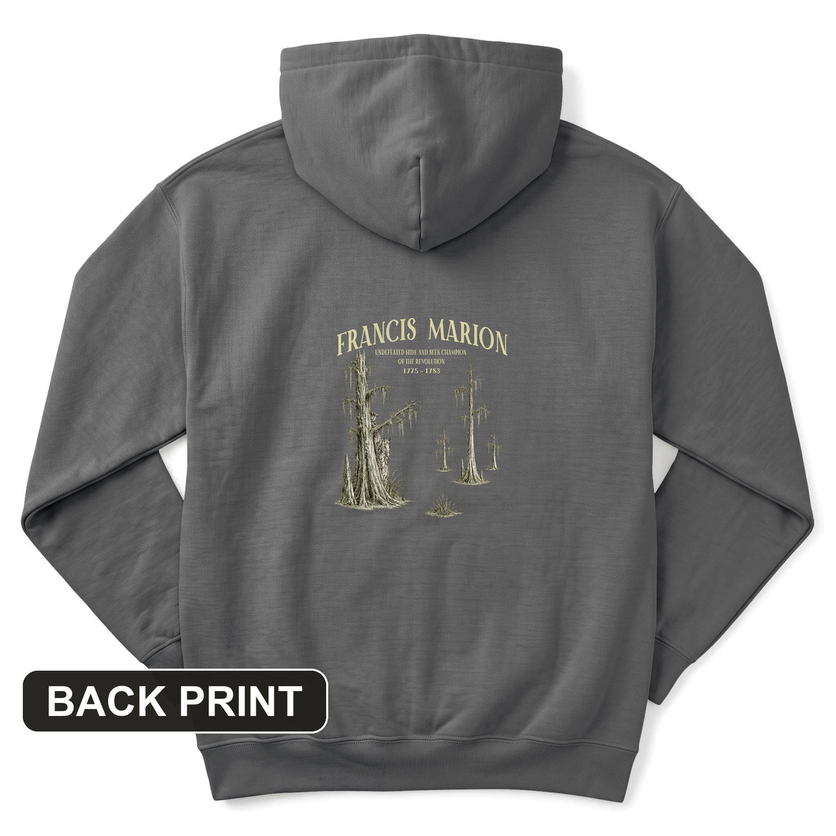 Francis Marion Back Print Hoodie