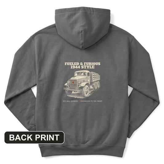 Fueled and Furious Back Print Hoodie
