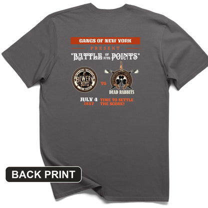 Gangs of New York Back Print T-Shirt