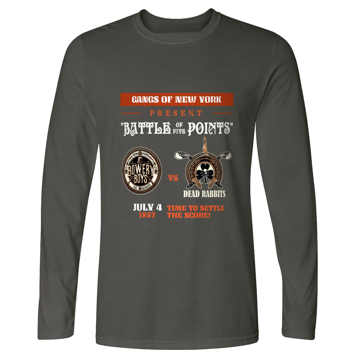 Gangs of New York Long Sleeve T-Shirt