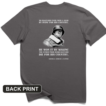 General Patton Back Print T-Shirt