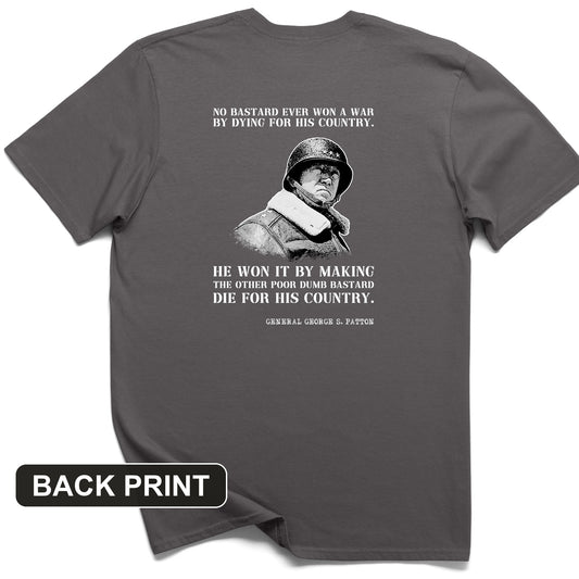 General Patton Back Print T-Shirt