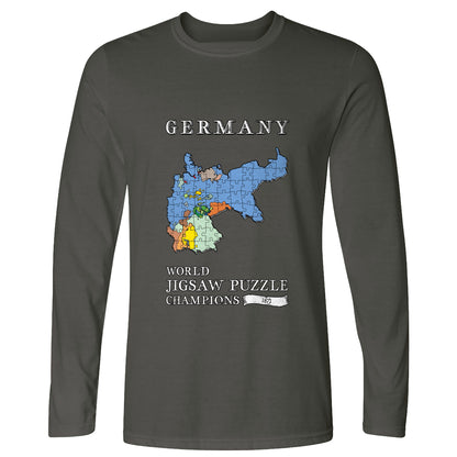 Germany Jigsaw Champion Long Sleeve T-Shirt