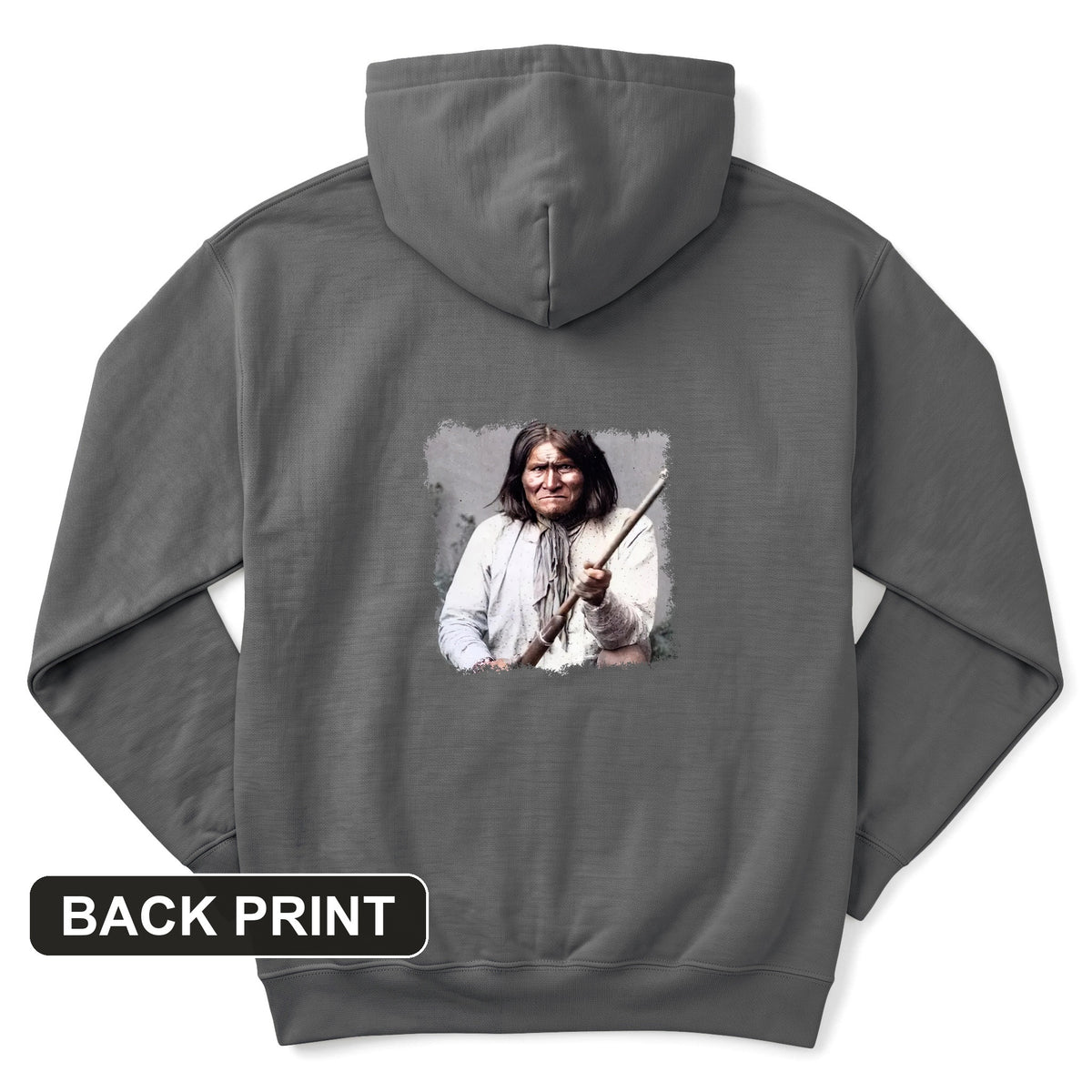 Geronimo Back Print Hoodie
