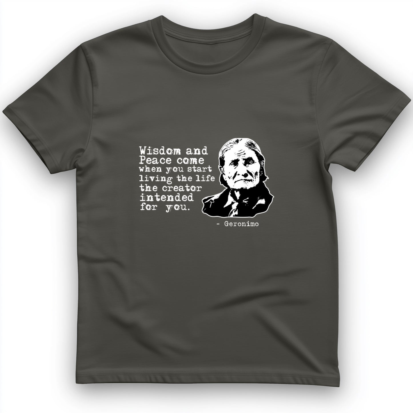 Geronimo Wisdom And Peace T-Shirt