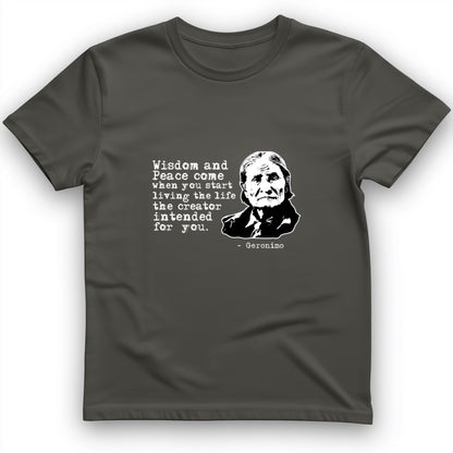 Geronimo Wisdom And Peace T-Shirt
