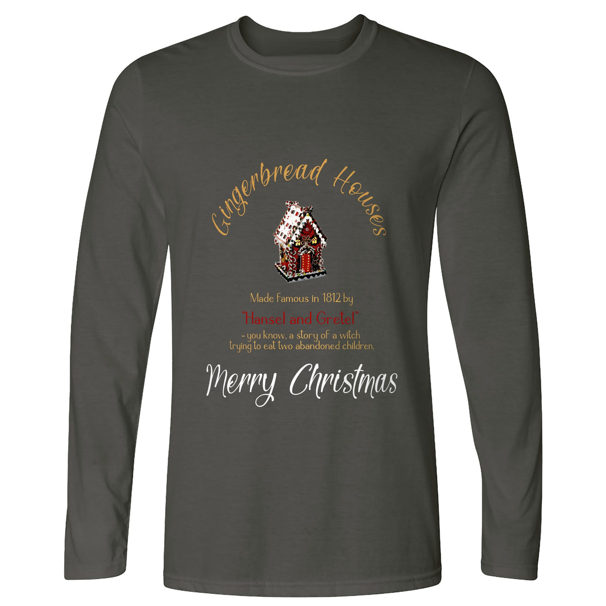 Gingerbread House Long Sleeve T-Shirt