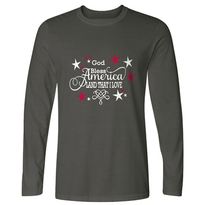 God Bless America Long Sleeve T-Shirt