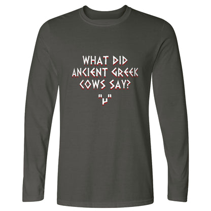 Greek Cows Long Sleeve T-Shirt