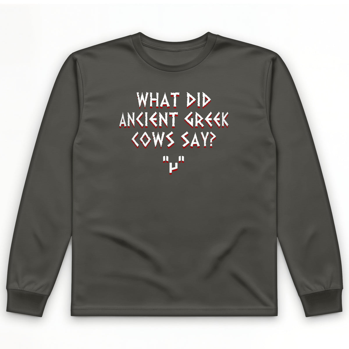 Greek Cows Long Sleeve T-Shirt