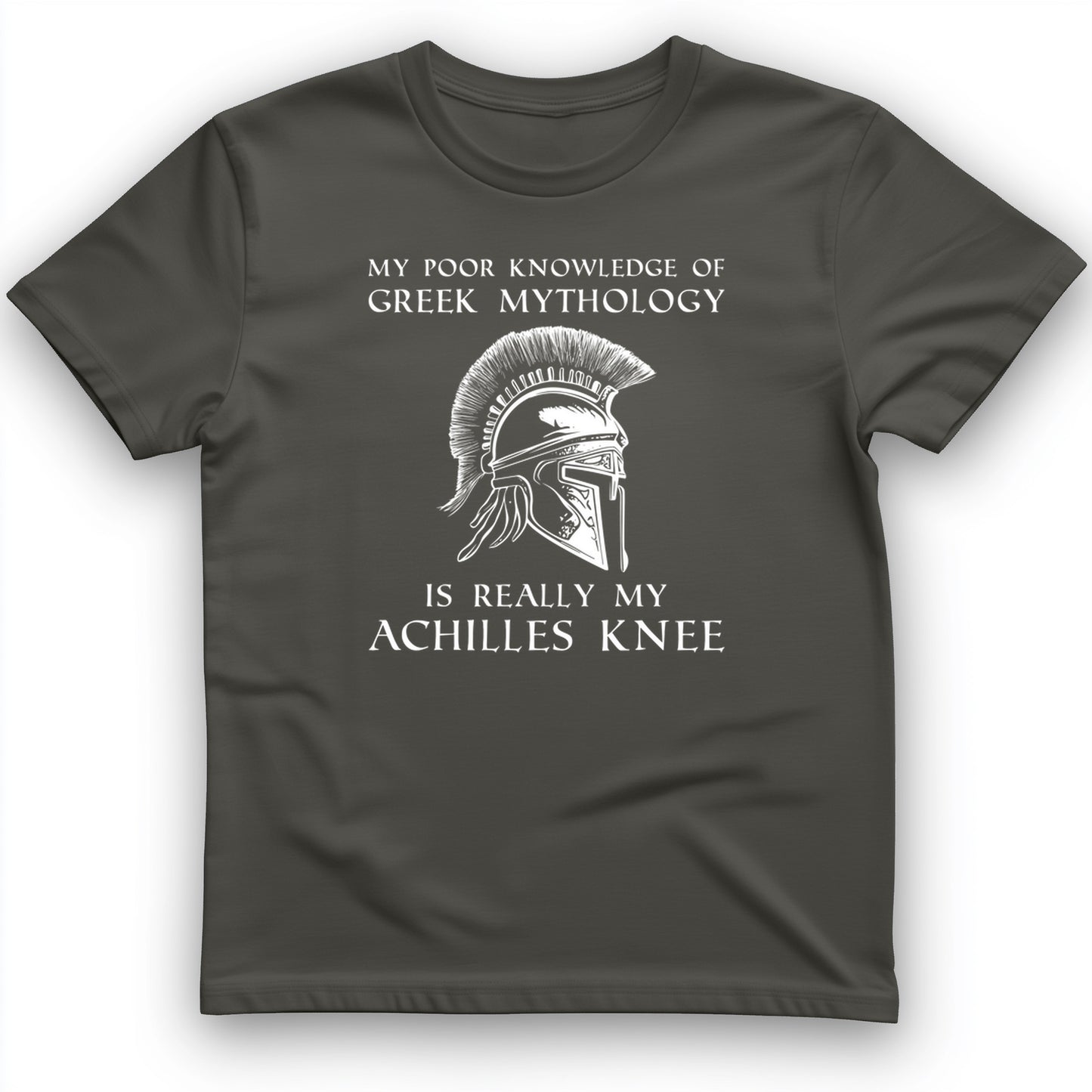 Greek Mythology Achilles Knee T-Shirt