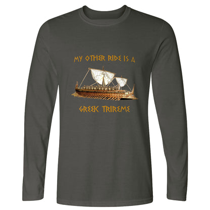 Greek Trireme Long Sleeve T-Shirt