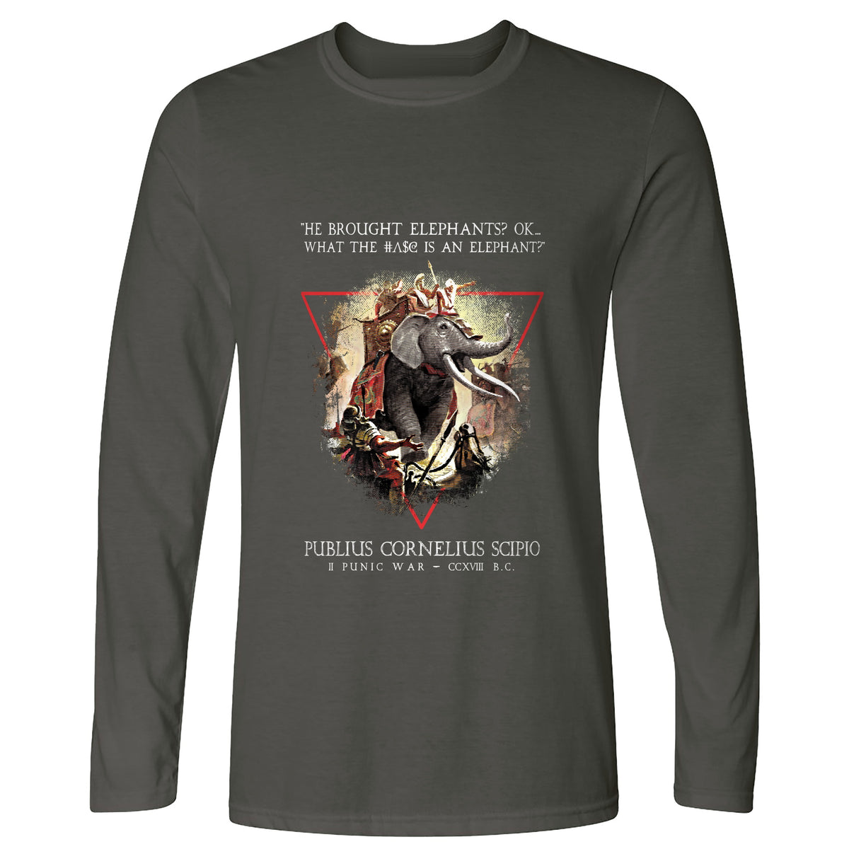 Hannibal Elephants Long Sleeve T-Shirt