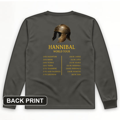 Hannibal World Tour Back Print Long Sleeve T-Shirt