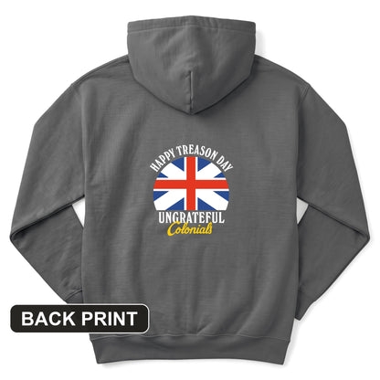 Happy Treason Day Back Print Hoodie