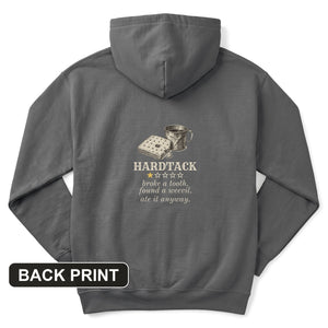 Hardtack One Star Review Back Print Hoodie