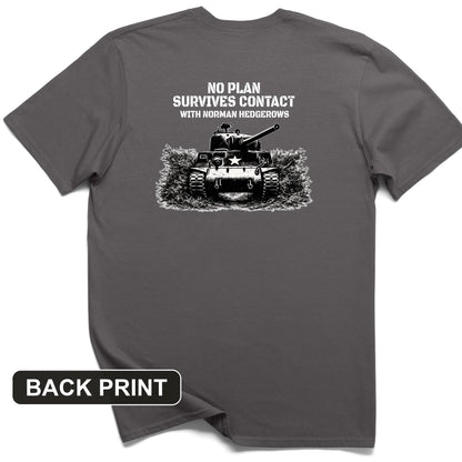 Hedgerows Back Print T-Shirt