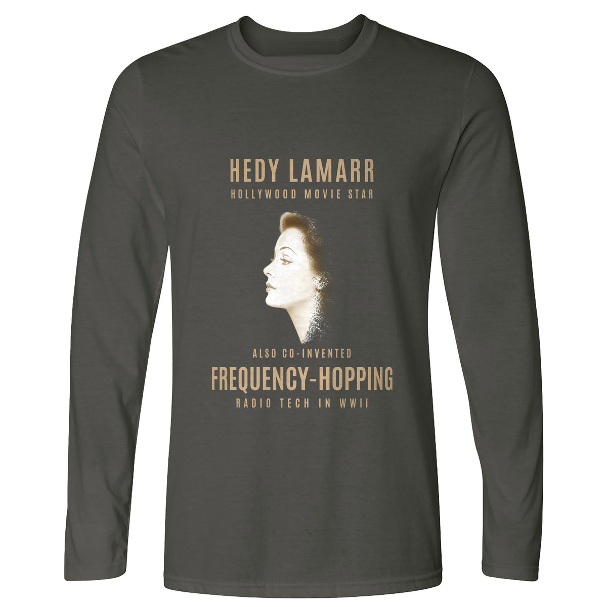 Hedy Lamarr Long Sleeve T-Shirt