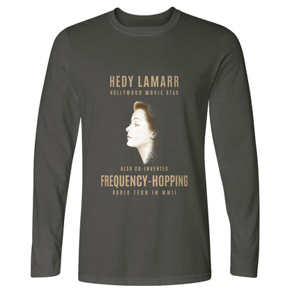Hedy Lamarr Long Sleeve T-Shirt