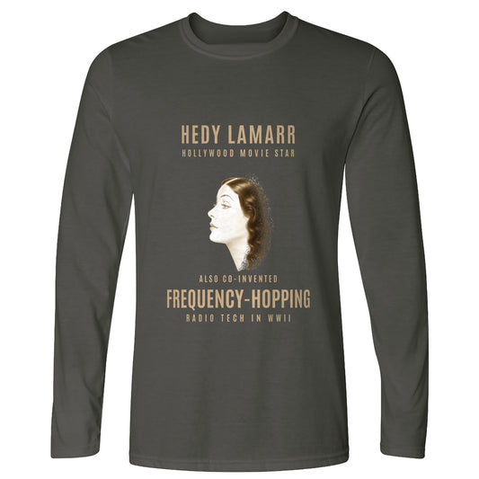 Hedy Lamarr Long Sleeve T-Shirt