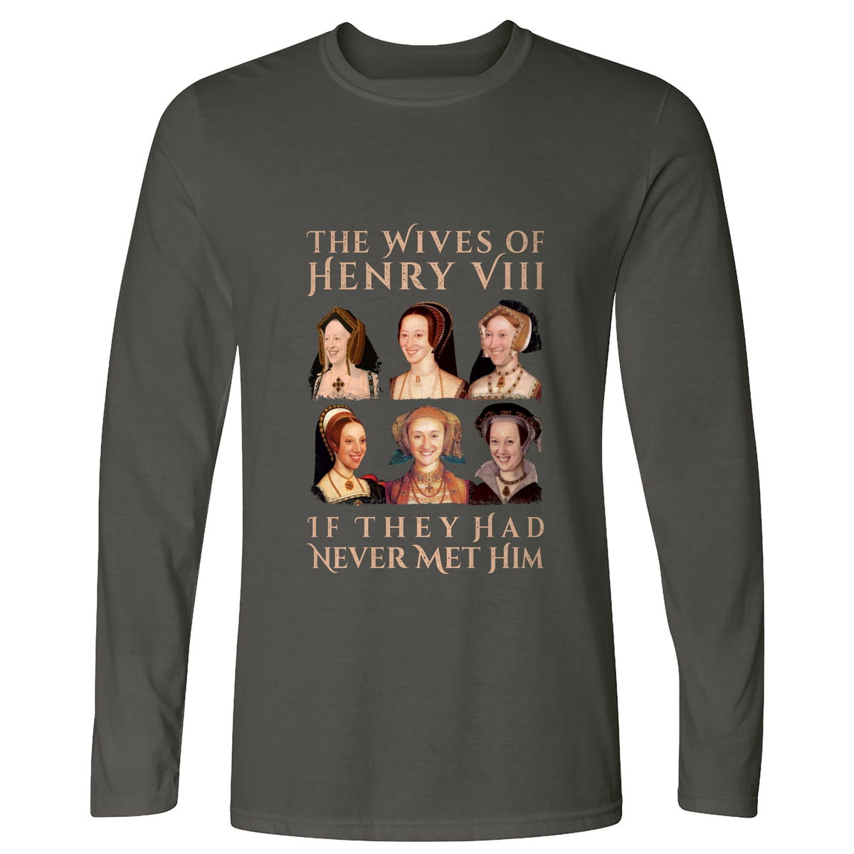 Henry's Wives Long Sleeve T-Shirt