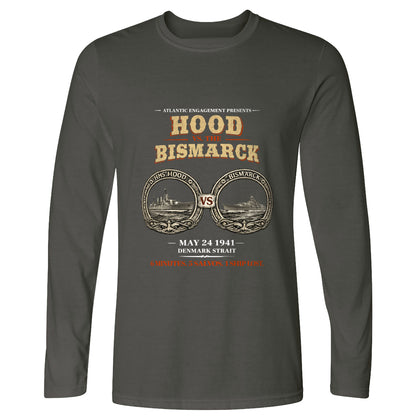 Hood vs Bismarck Long Sleeve T-Shirt