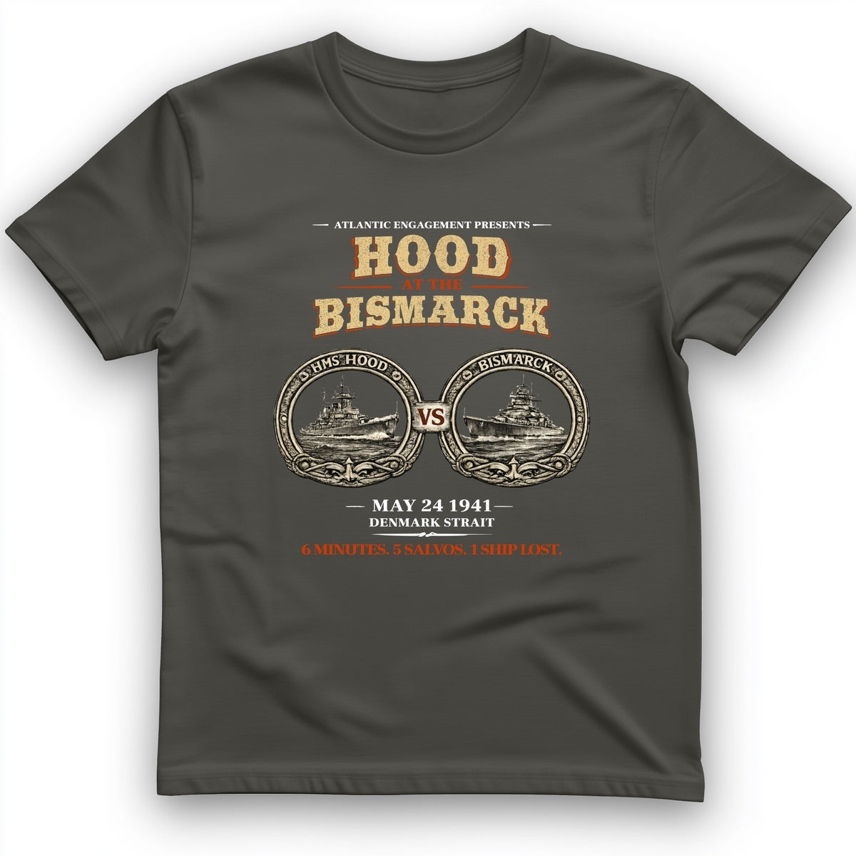 Hood vs Bismark T-Shirt