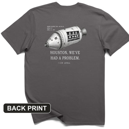 Houston, We've Had a Problem Back Print T-Shirt