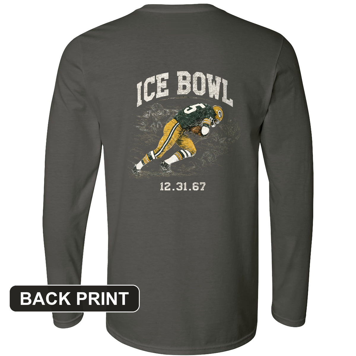 Ice Bowl Back Print Long Sleeve T-Shirt