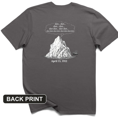 Iceberg Jaws Back Print T-Shirt