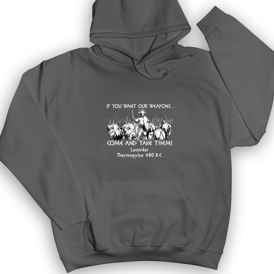 If You Want Our Weapons Hoodie