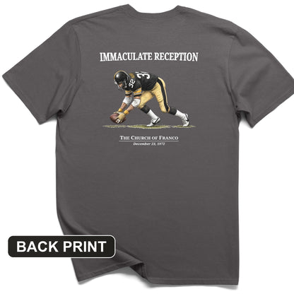 Immaculate Reception Back Print T-Shirt