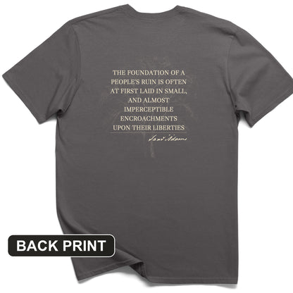 Imperceptible Encroachments Back Print T-Shirt