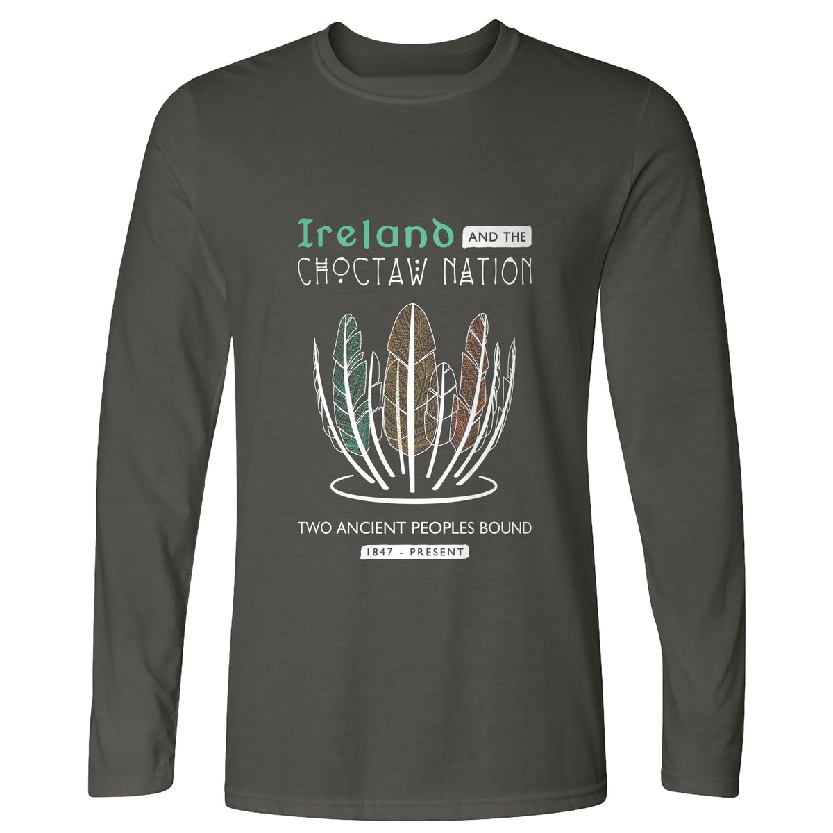 Irish-Choctaw Friendship Long Sleeve T-Shirt