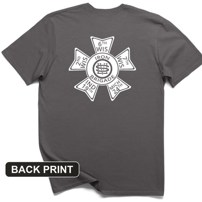 Iron Brigade Back Print T-Shirt