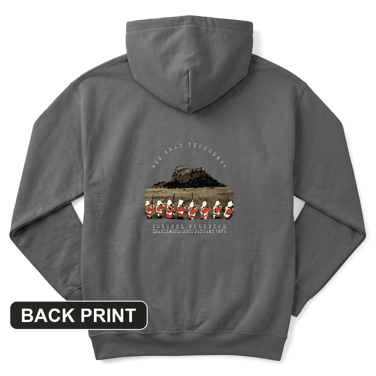 Isandlwana Back Print Hoodie