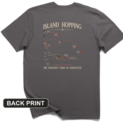Island Hopping Back Print T-Shirt