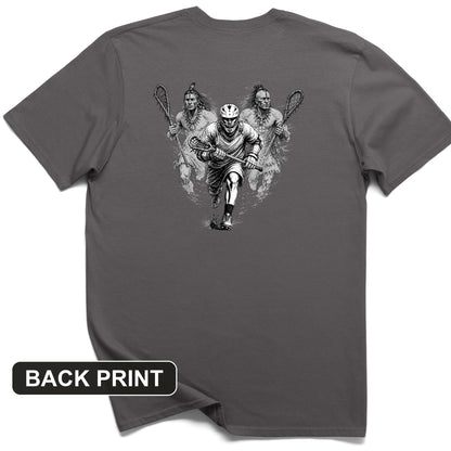 Lacrosse Back Print T-Shirt