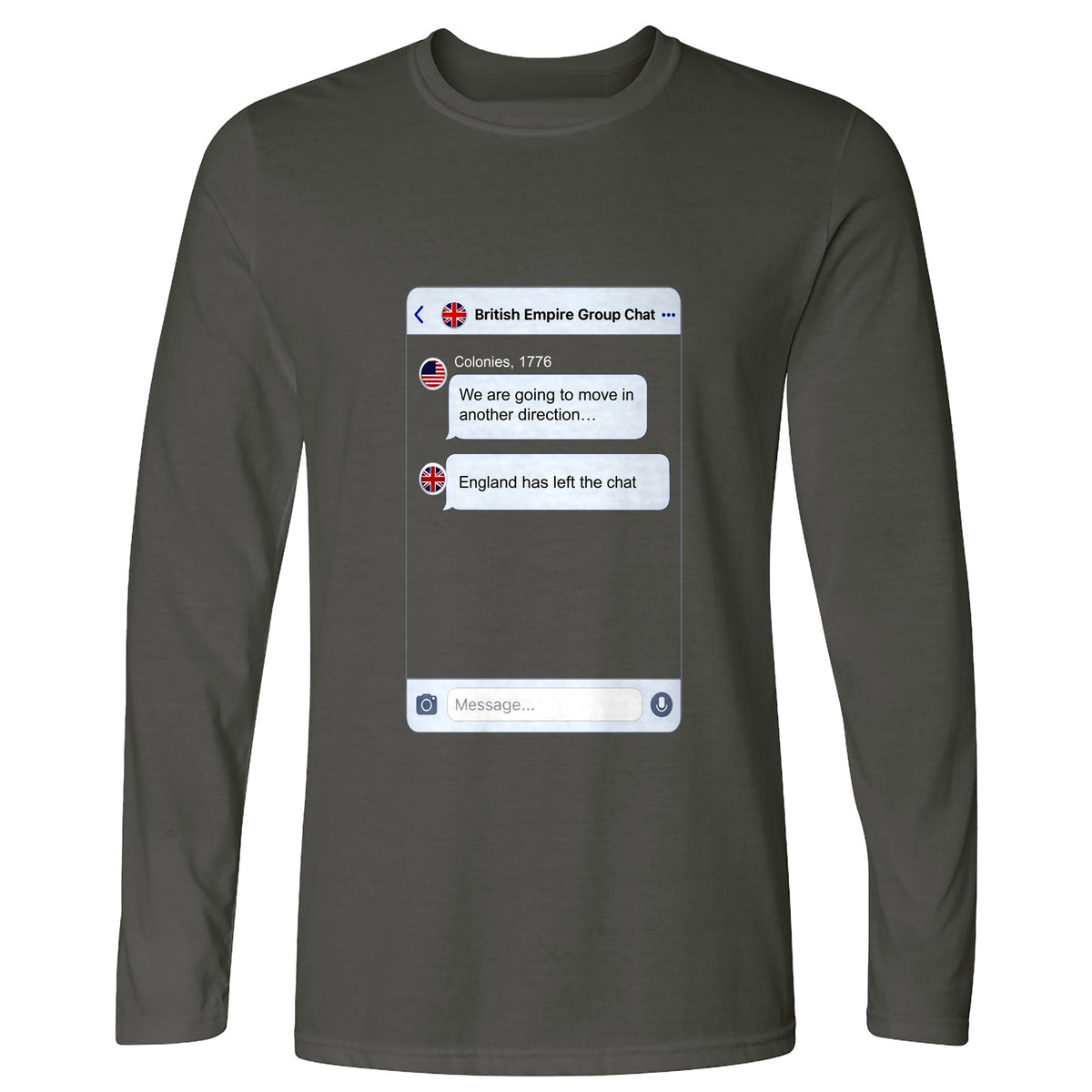 Left the Chat Long Sleeve T-Shirt