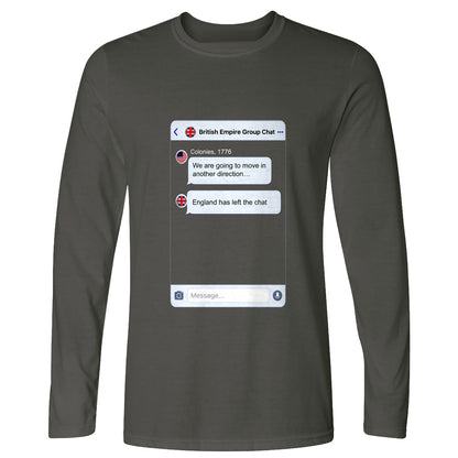 Left the Chat Long Sleeve T-Shirt
